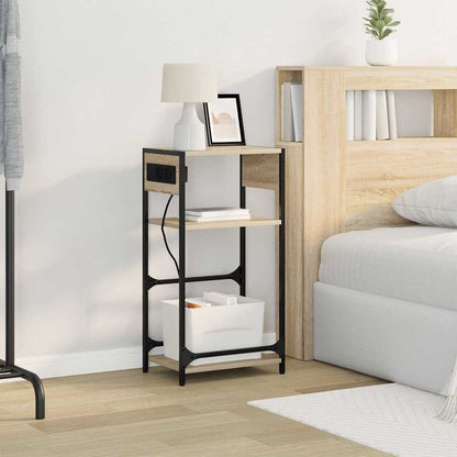 Armadio da Notte Rovere Sonoma 40 x 27 x 76 cm
