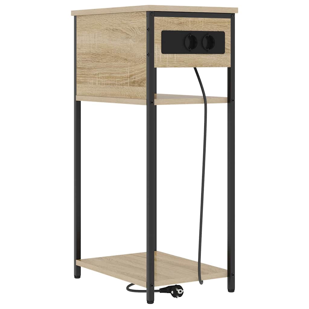 Armadio da Notte Rovere Sonoma 41 x 28 x 76 cm