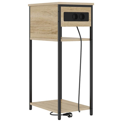 Armadio da Notte Rovere Sonoma 41 x 28 x 76 cm