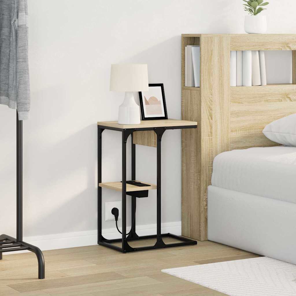 Armadio da Notte Rovere Sonoma 41,5 x 26 x 60,5 cm