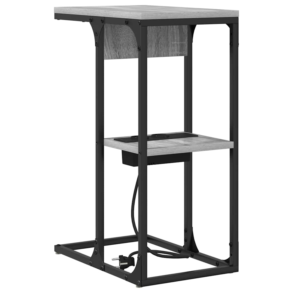 Armadio da Notte Grigio Sonoma 41,5 x 26 x 60,5 cm