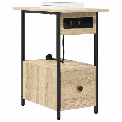 Armadio da Notte con cassetto Rovere Sonoma 60 x 30 x 61 cm