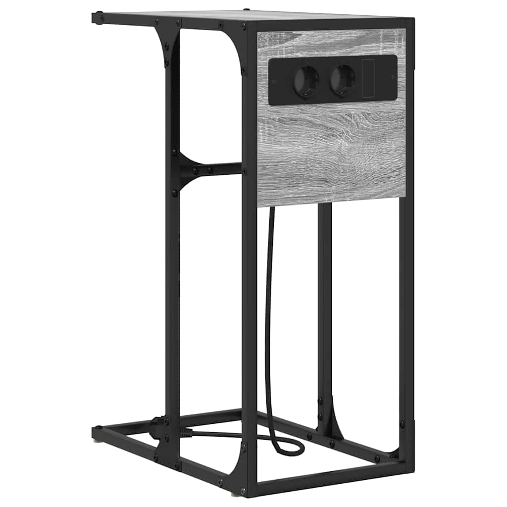 Armadio da Notte Grigio Sonoma 41,5 x 26 x 60,5 cm
