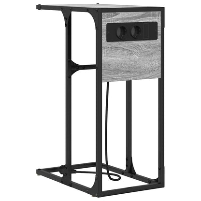 Armadio da Notte Grigio Sonoma 41,5 x 26 x 60,5 cm