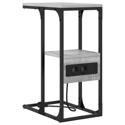 Armadio da Notte con cassetto Grigio sonoma 41.5 x 26 x 60.5 cm