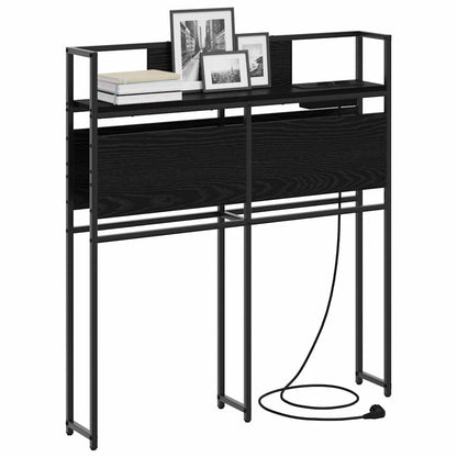 Testata contenitore Rovere Nero 90 cm Legno multistrato
