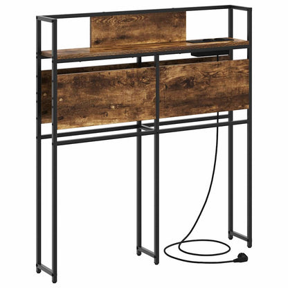 Testata contenitore Rovere fumo 100 cm Legno multistrato