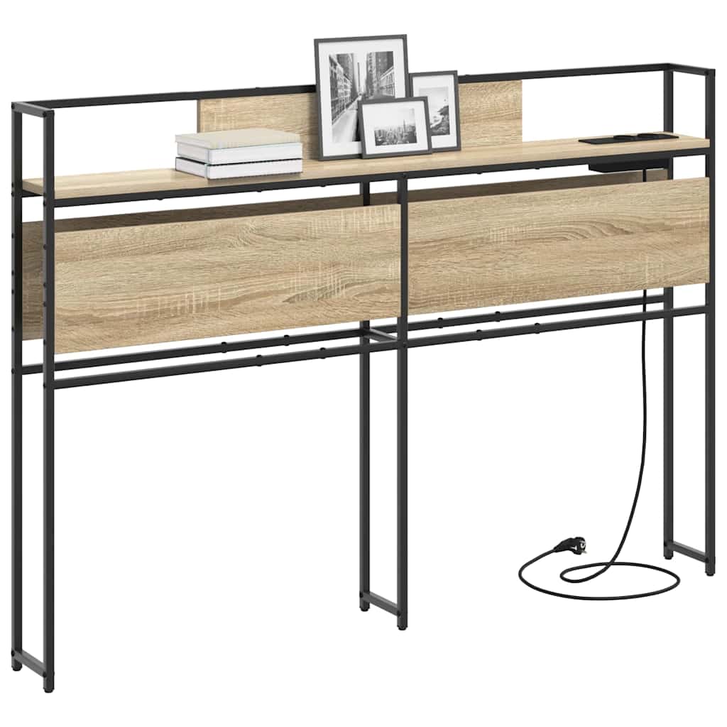 Testata contenitore Rovere Sonoma 120 cm Legno multistrato