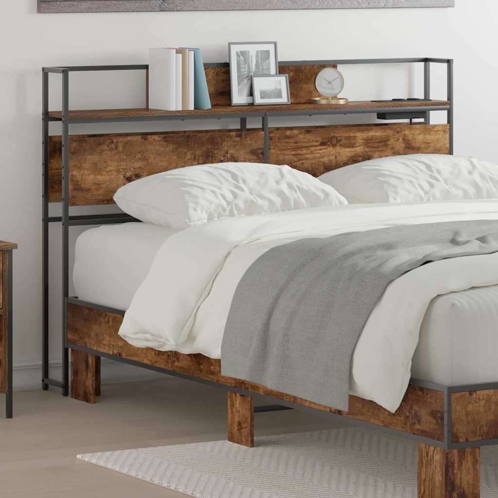 Testata contenitore Rovere fumo 120 cm Legno multistrato