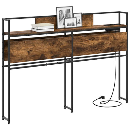 Testata contenitore Rovere fumo 120 cm Legno multistrato