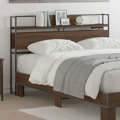 Testata contenitore Rovere marrone 120 cm Legno multistrato