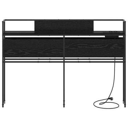 Testata contenitore Rovere Nero 135 cm Legno multistrato