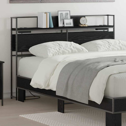 Testata contenitore Rovere Nero 140 cm Legno multistrato