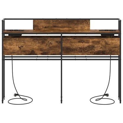 Testata contenitore Rovere fumo 140 cm Legno multistrato