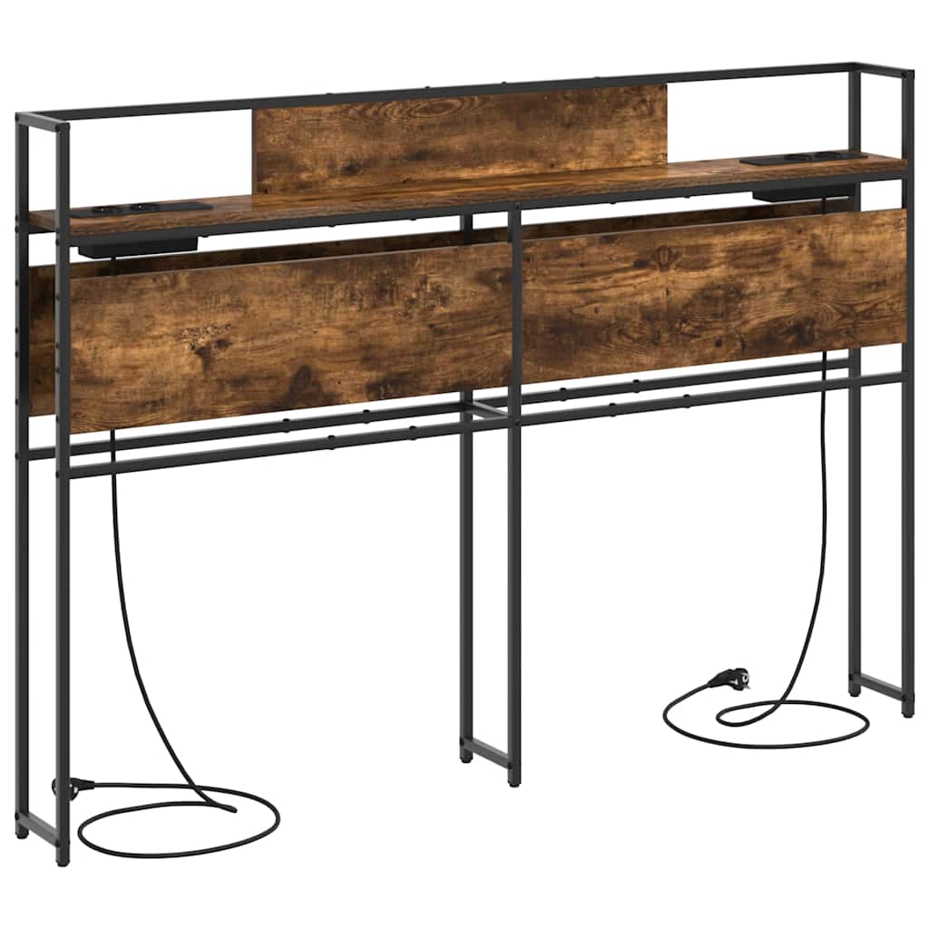 Testata contenitore Rovere fumo 150 cm Legno multistrato