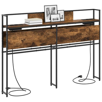 Testata contenitore Rovere fumo 150 cm Legno multistrato
