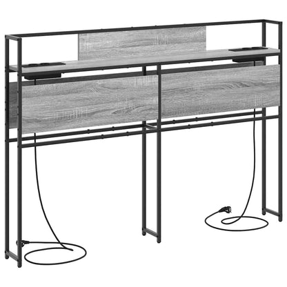 Testata contenitore Grigio Sonoma 150 cm Legno multistrato