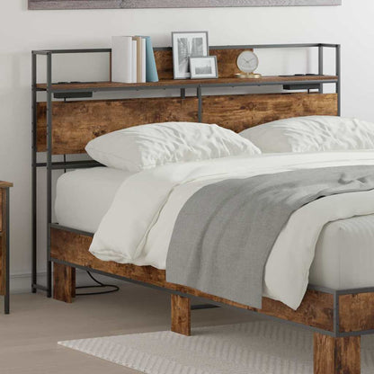 Testata contenitore Rovere fumo 160 cm Legno multistrato