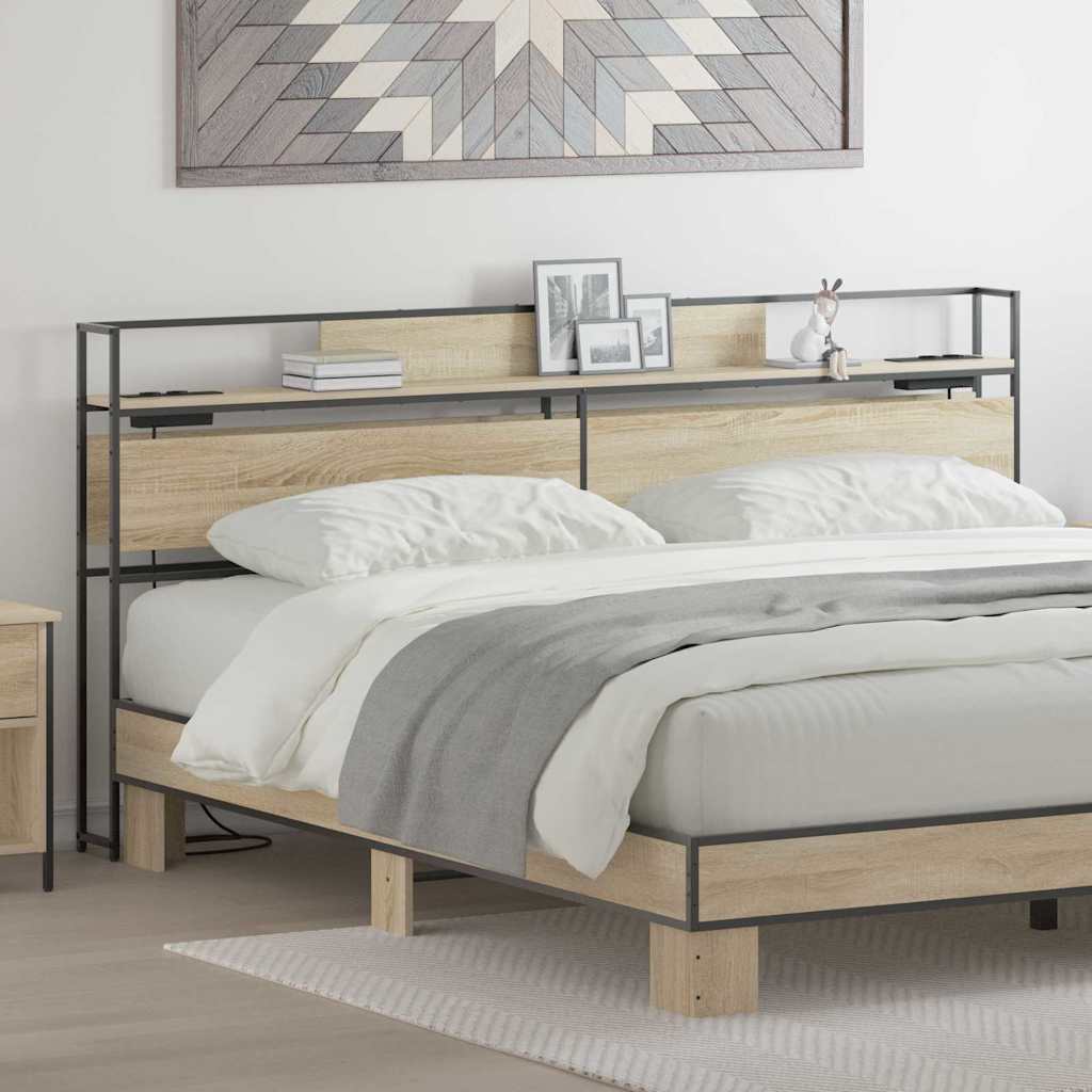 Testata contenitore Rovere Sonoma 200 cm Legno multistrato