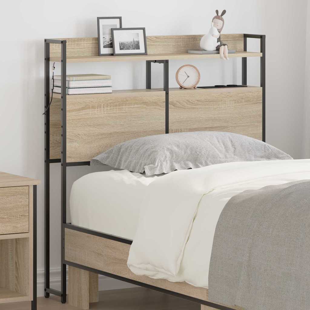 Testata contenitore rovere sonoma 75 cm Legno multistrato