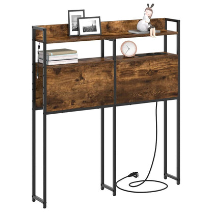 Testata contenitore Rovere fumo 75 cm Legno multistrato