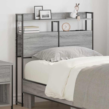 Testata contenitore Grigio Sonoma 80 cm Legno multistrato