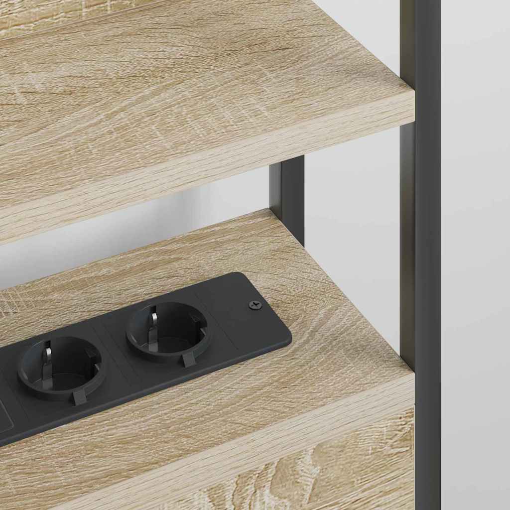 Testata contenitore Rovere Sonoma 120 cm Legno multistrato