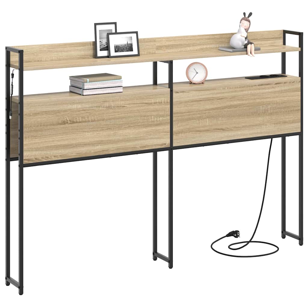 Testata contenitore Rovere Sonoma 120 cm Legno multistrato