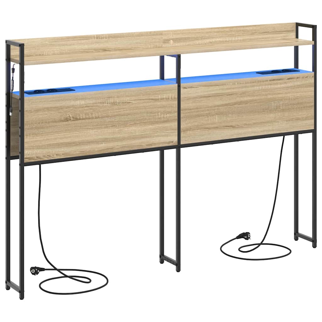 Testata contenitore Rovere Sonoma 150 cm Legno multistrato