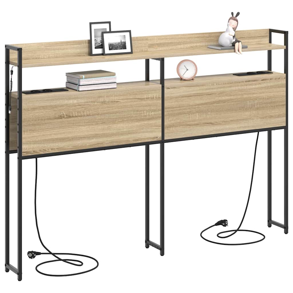 Testata contenitore Rovere Sonoma 150 cm Legno multistrato