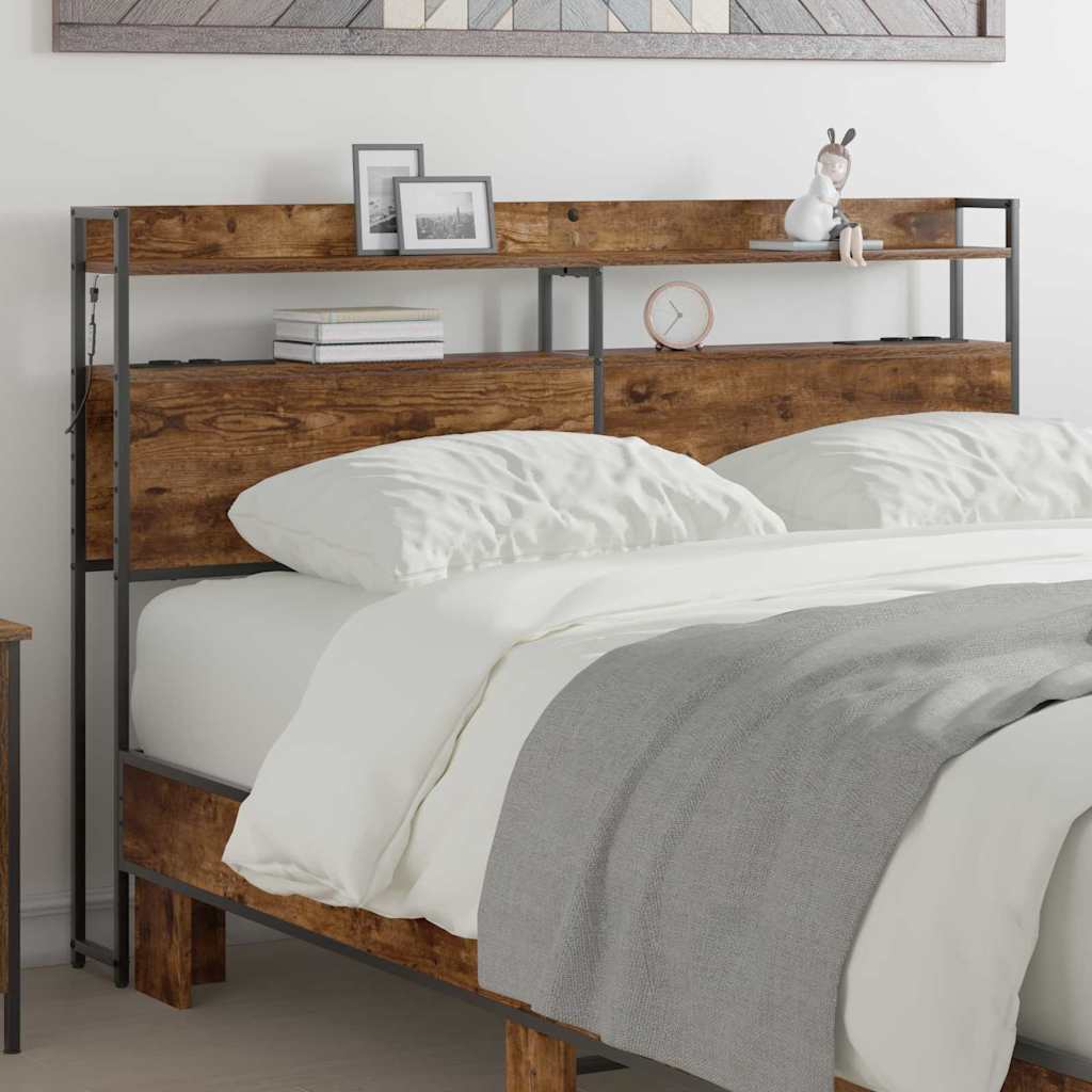 Testata contenitore Rovere fumo 150 cm Legno multistrato