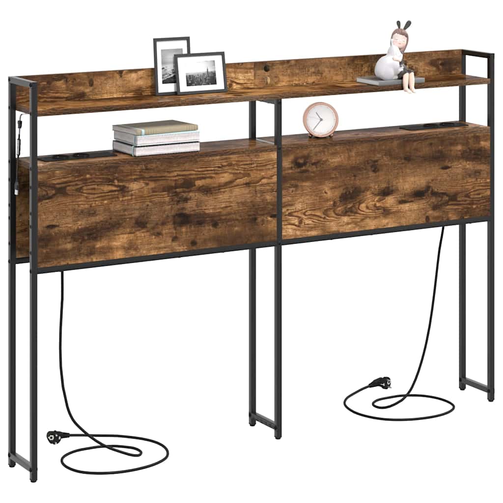 Testata contenitore Rovere fumo 150 cm Legno multistrato