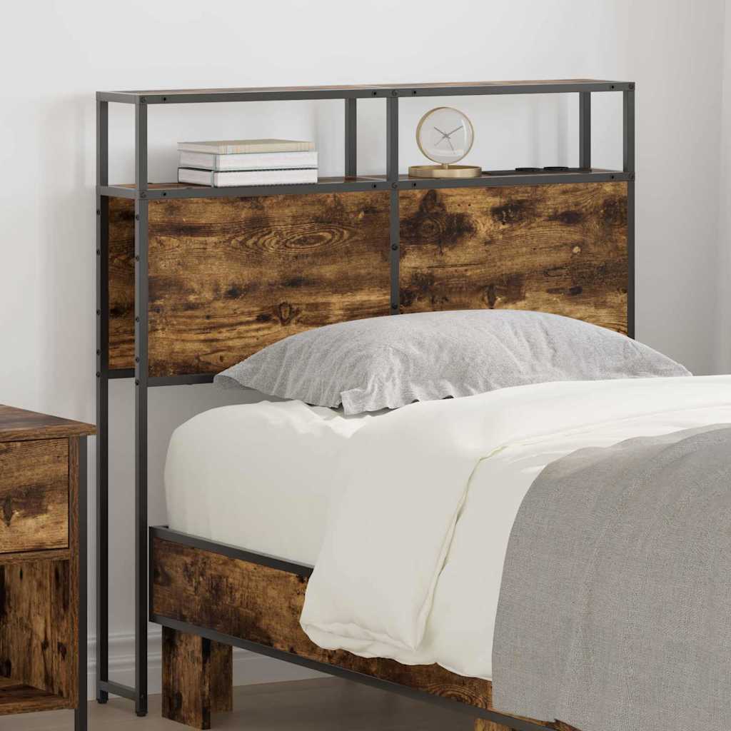 Testata contenitore Rovere fumo 75 cm Legno multistrato