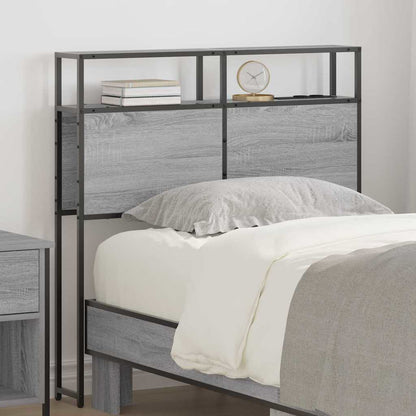 Testata contenitore Grigio Sonoma 80 cm Legno multistrato