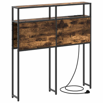 Testata contenitore Rovere fumo 90 cm Legno multistrato
