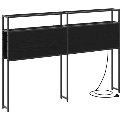 Testata contenitore Rovere Nero 120 cm Legno multistrato