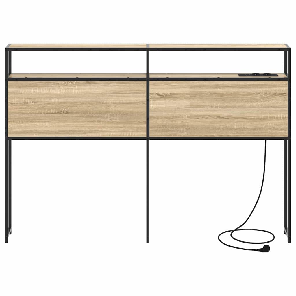 Testata contenitore Rovere Sonoma 120 cm Legno multistrato