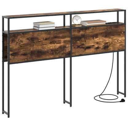 Testata contenitore Rovere fumo 120 cm Legno multistrato