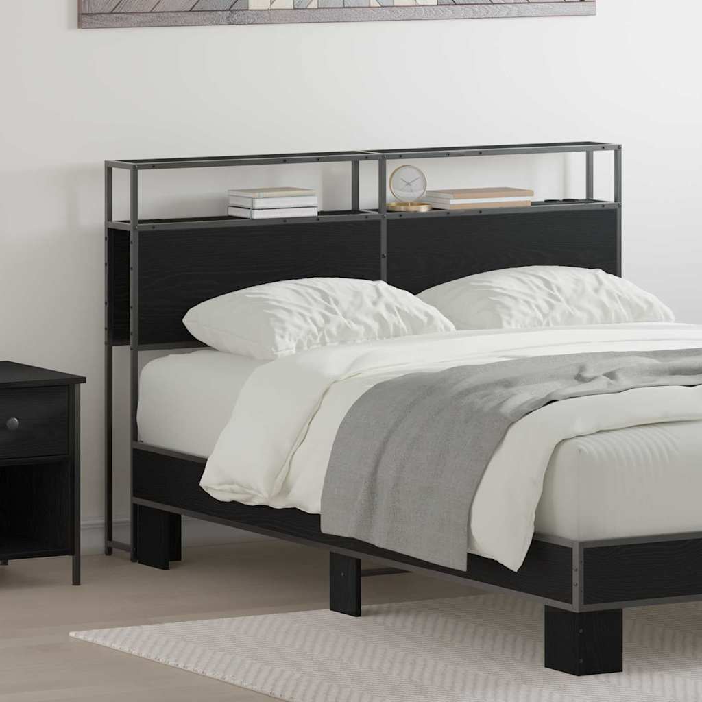 Testata contenitore Rovere Nero 135 cm Legno multistrato