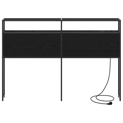 Testata contenitore Rovere Nero 135 cm Legno multistrato