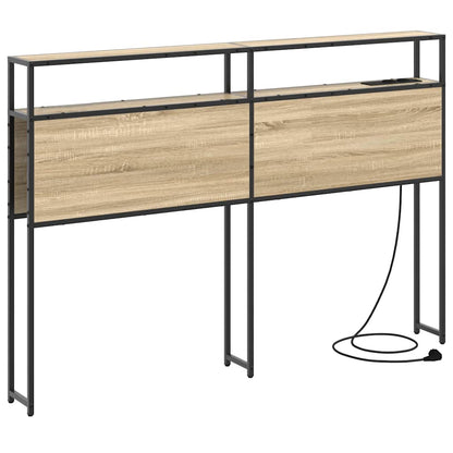 Testata contenitore Rovere Sonoma 135 cm Legno multistrato