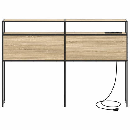 Testata contenitore Rovere Sonoma 135 cm Legno multistrato