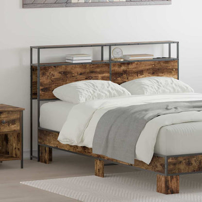 Testata contenitore Rovere fumo 135 cm Legno multistrato
