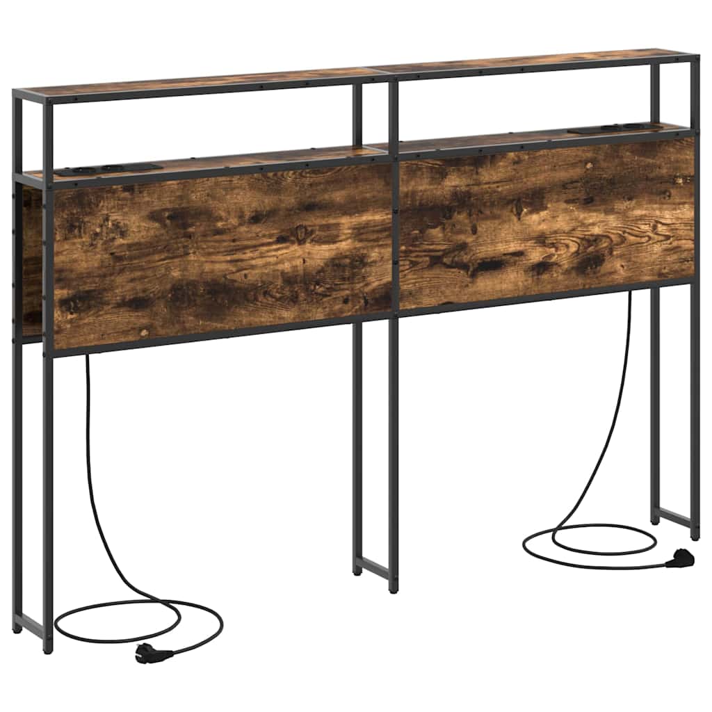 Testata contenitore Rovere fumo 150 cm Legno multistrato