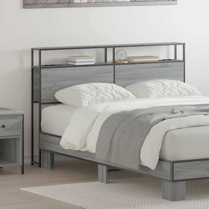 Testata contenitore Grigio Sonoma 150 cm Legno multistrato