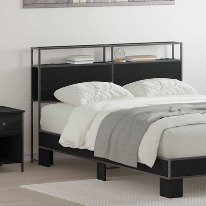 Testata contenitore Rovere Nero 160 cm Legno multistrato