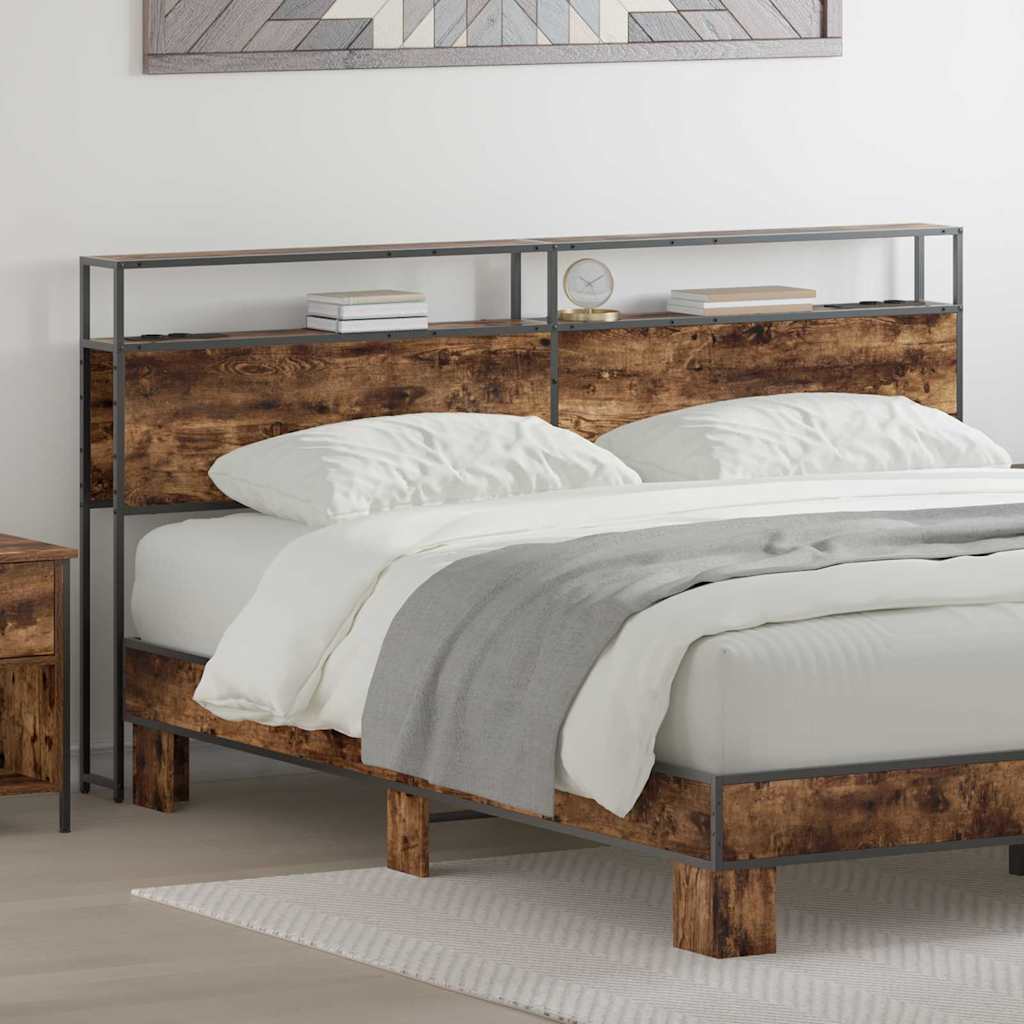 Testata contenitore Rovere fumo 180 cm Legno multistrato
