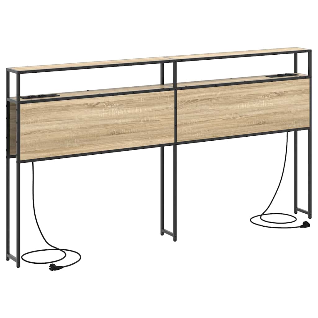 Testata contenitore Rovere Sonoma 200 cm Legno multistrato