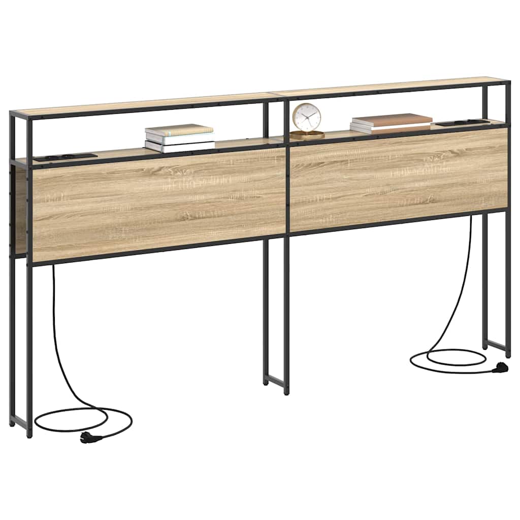 Testata contenitore Rovere Sonoma 200 cm Legno multistrato
