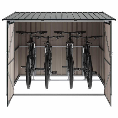 Capanno per Biciclette 3 pcs Antracite 215 x 206 x 157 cm